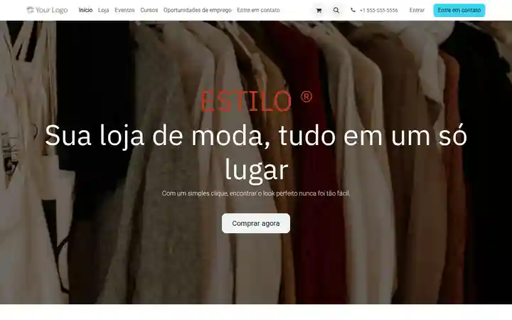 Rolando pela home do site inteira
